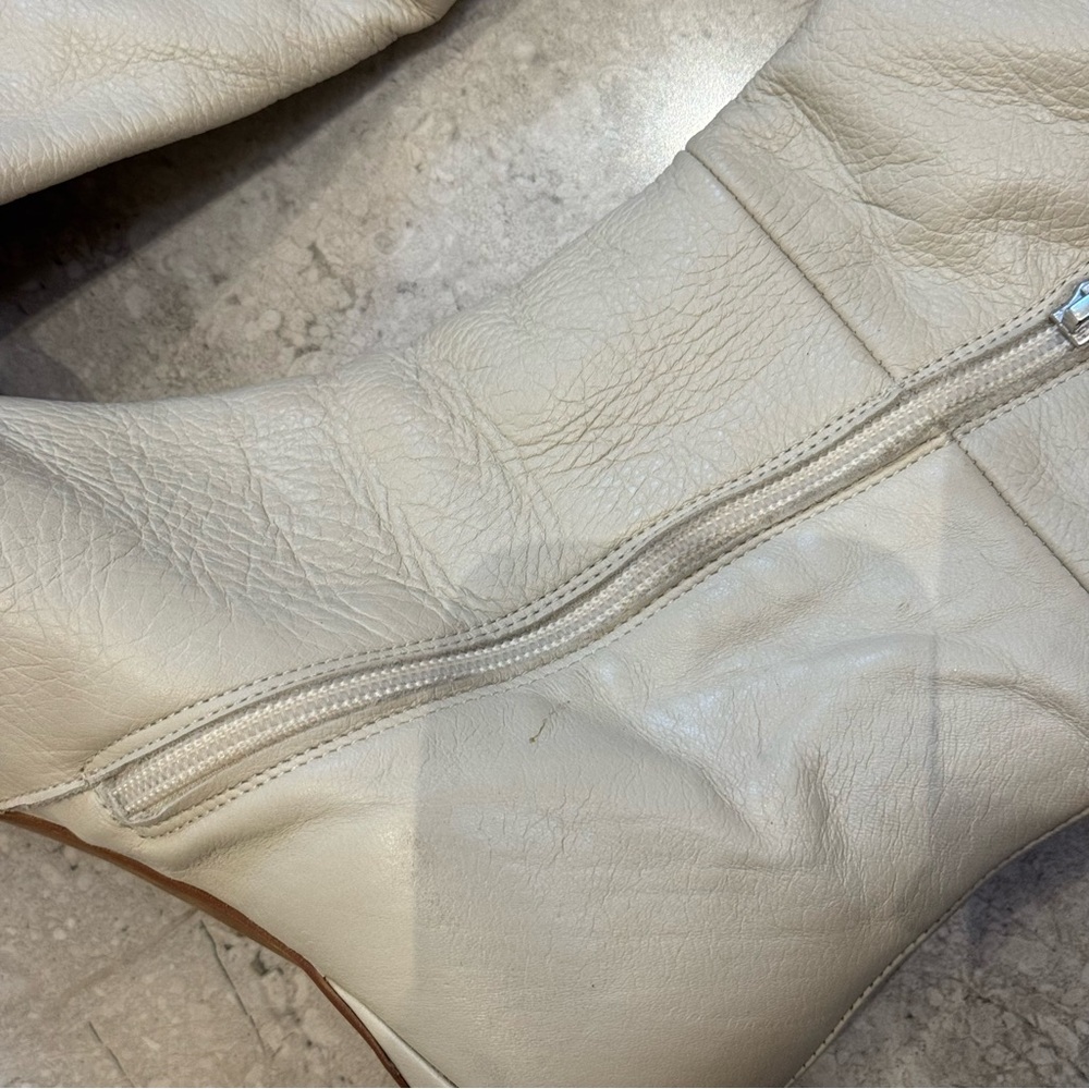 L'INTERVALLE Cream Knee-High Boots - Picture 11 of 11
